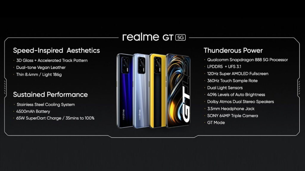 Realme GT arrives in Europe! A top of the range with a price below 450 euros