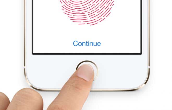 Touch ID under the iPhone screen